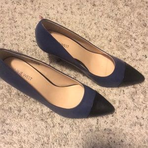 Navy Blue pumps